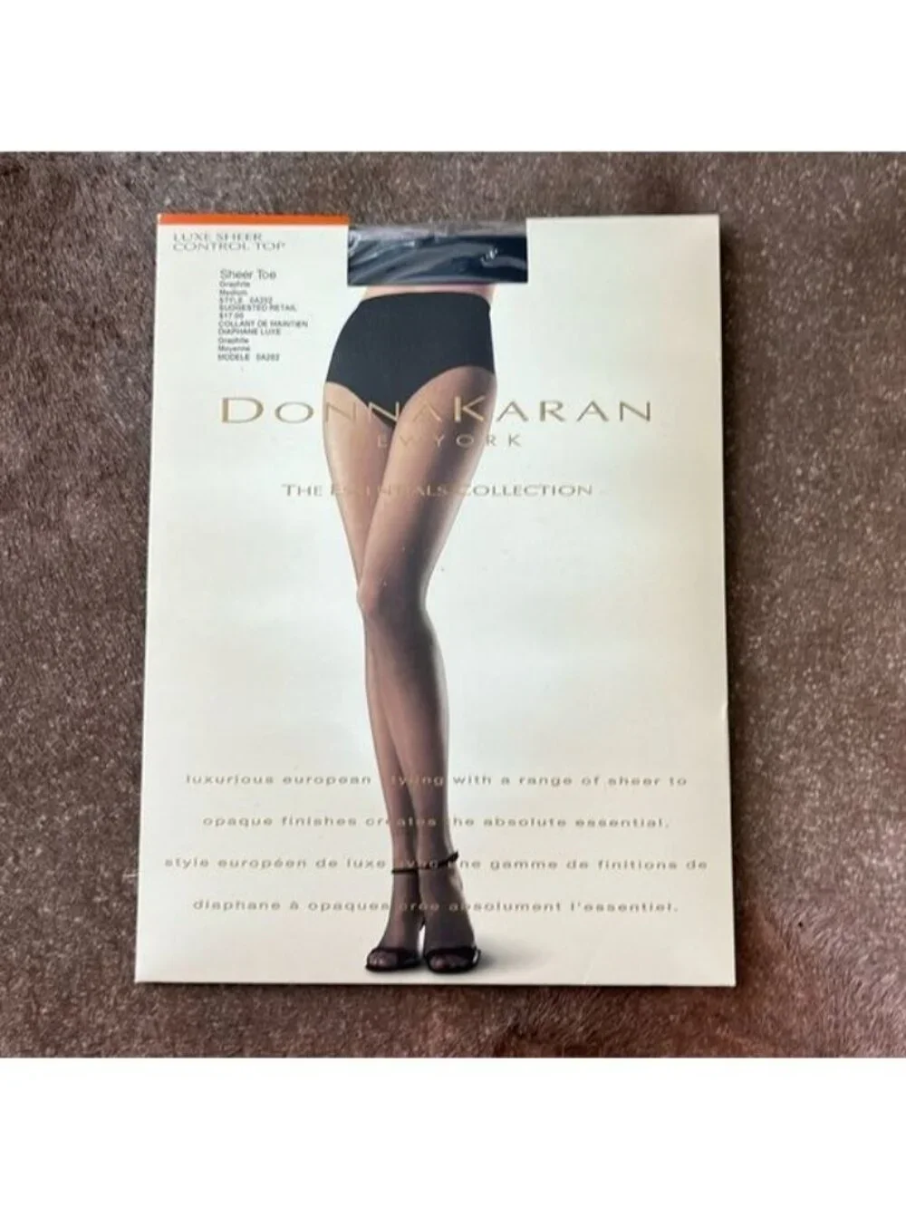 Donna Karan DKNY The Essentials Collection Luxe Sheer Control Top Pantyhose